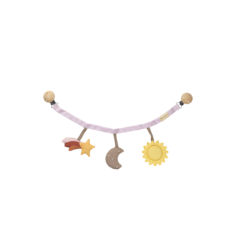 Kinderwagenkette Sonne & Mond