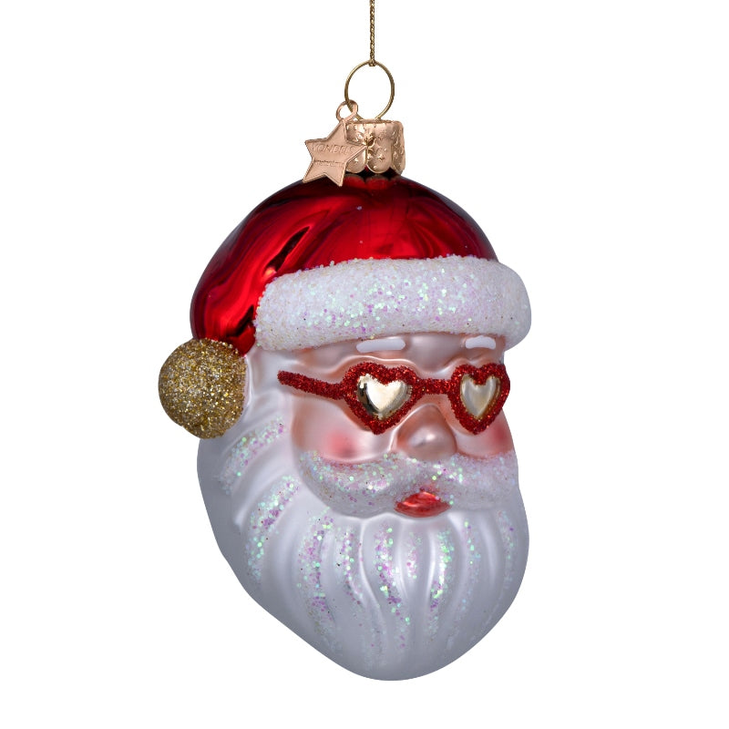 Christbaumkugel Santa