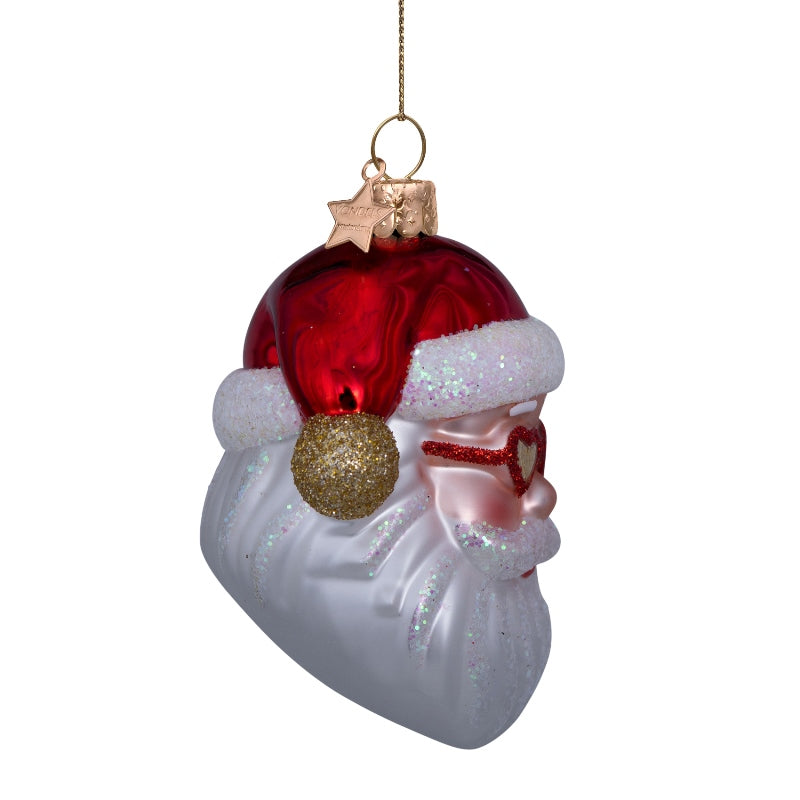 Christbaumkugel Santa