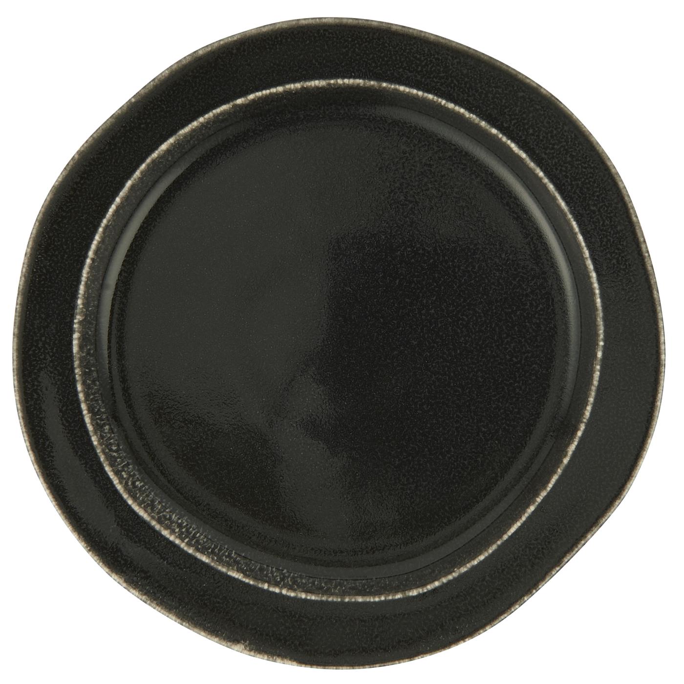 Frühstücksteller Black Dunes