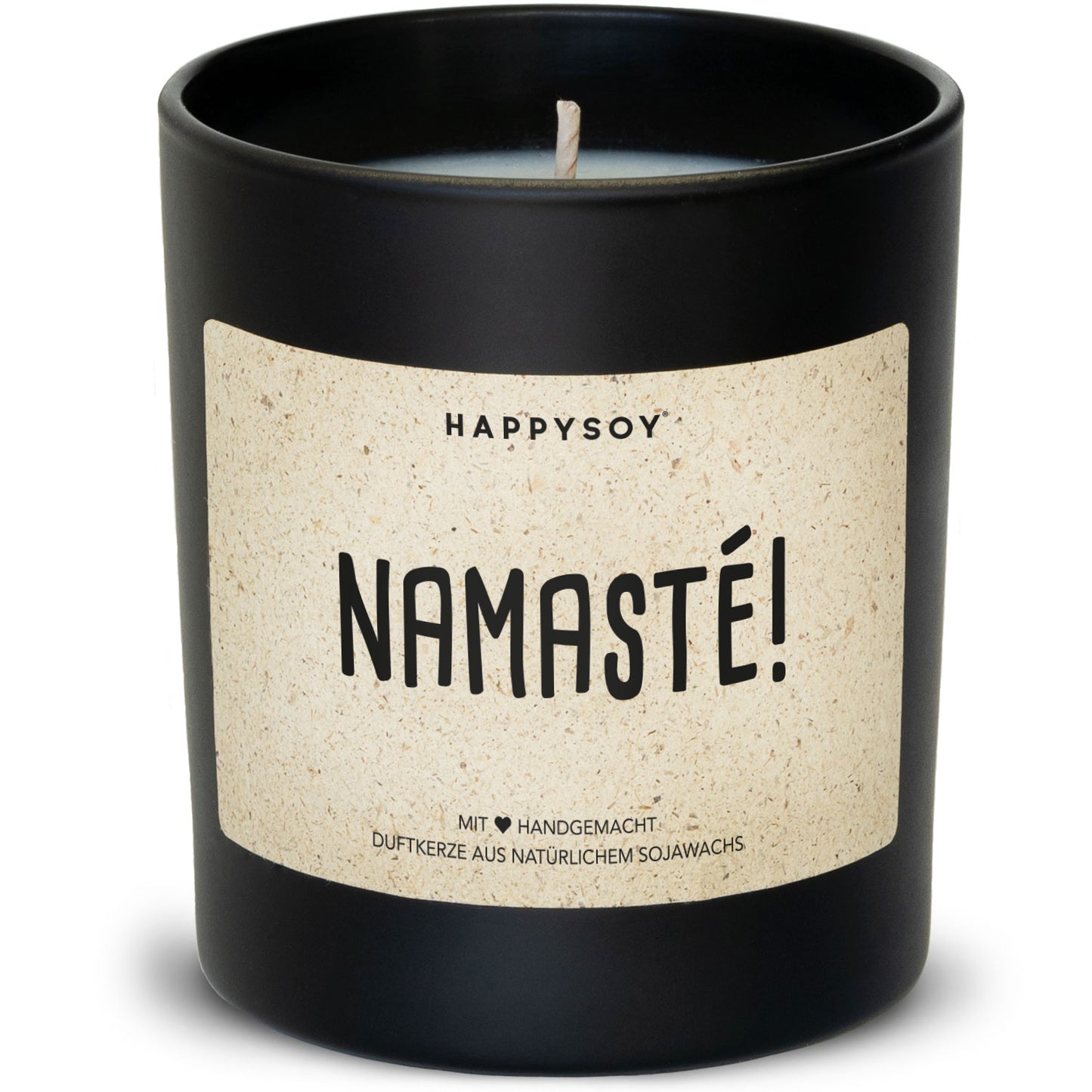 Sojawachskerze Namasté