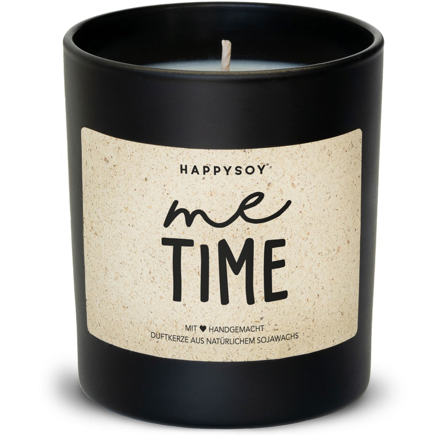 Sojawachskerze Me time