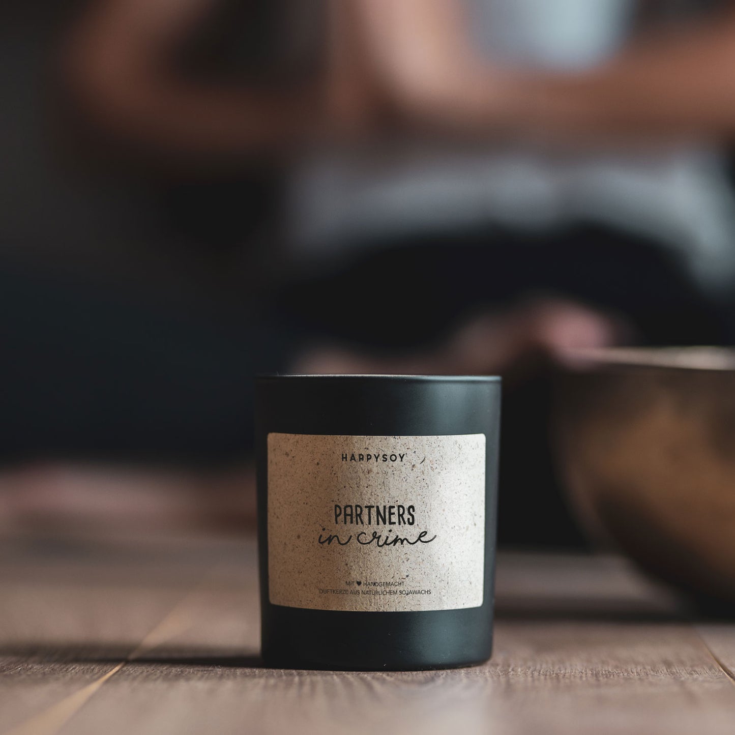 Sojawachskerze Partners in crime