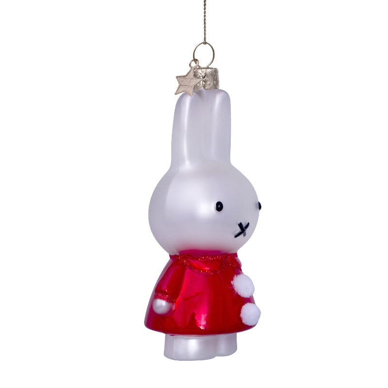 Christbaumkugel Miffy / Nijntje Rot