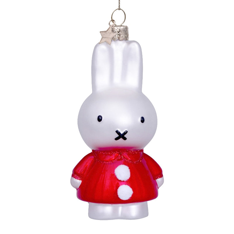 Christbaumkugel Miffy / Nijntje Rot