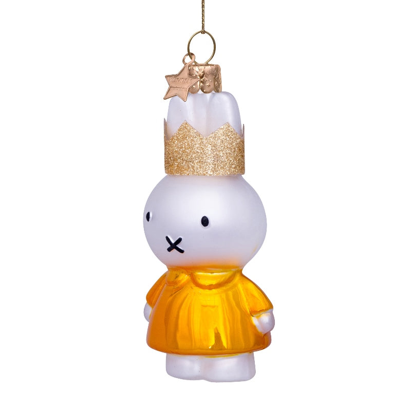 Christbaumkugel Miffy / Nijntje Gold