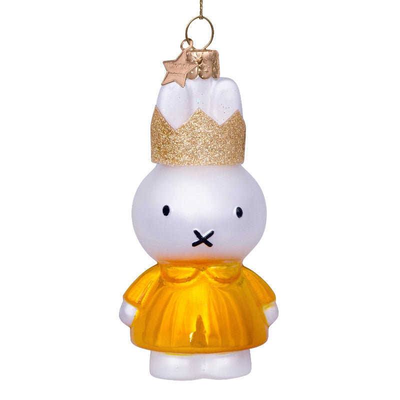 Christbaumkugel Miffy / Nijntje Gold