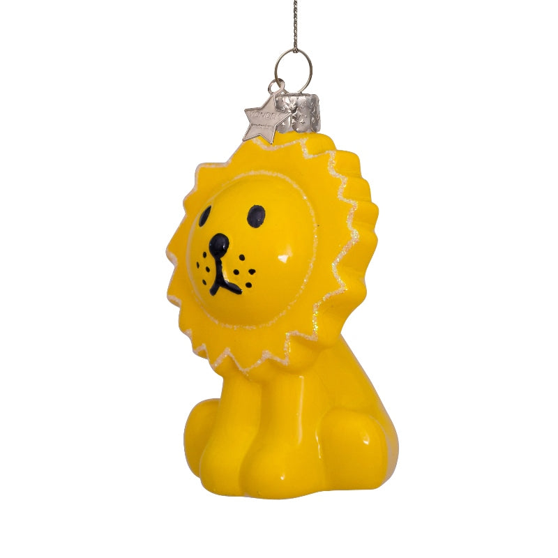 Christbaumkugel Lion
