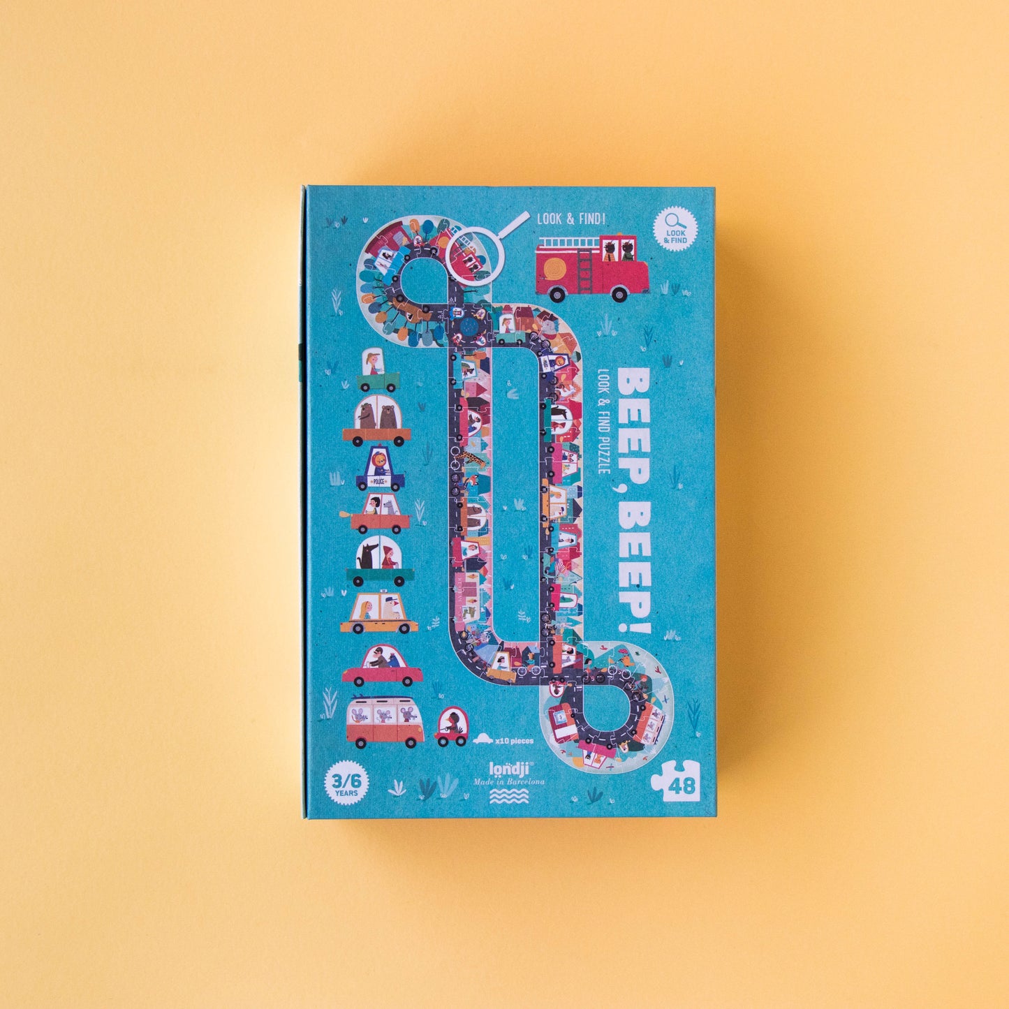 Beep, Beep! Look & Find Puzzle