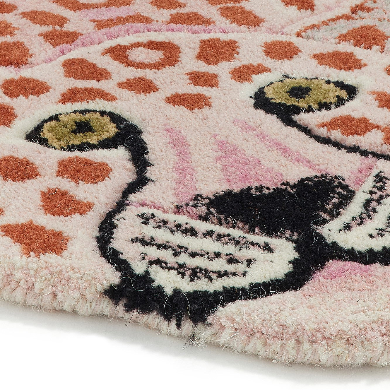 Teppich Pinker Leopard groß