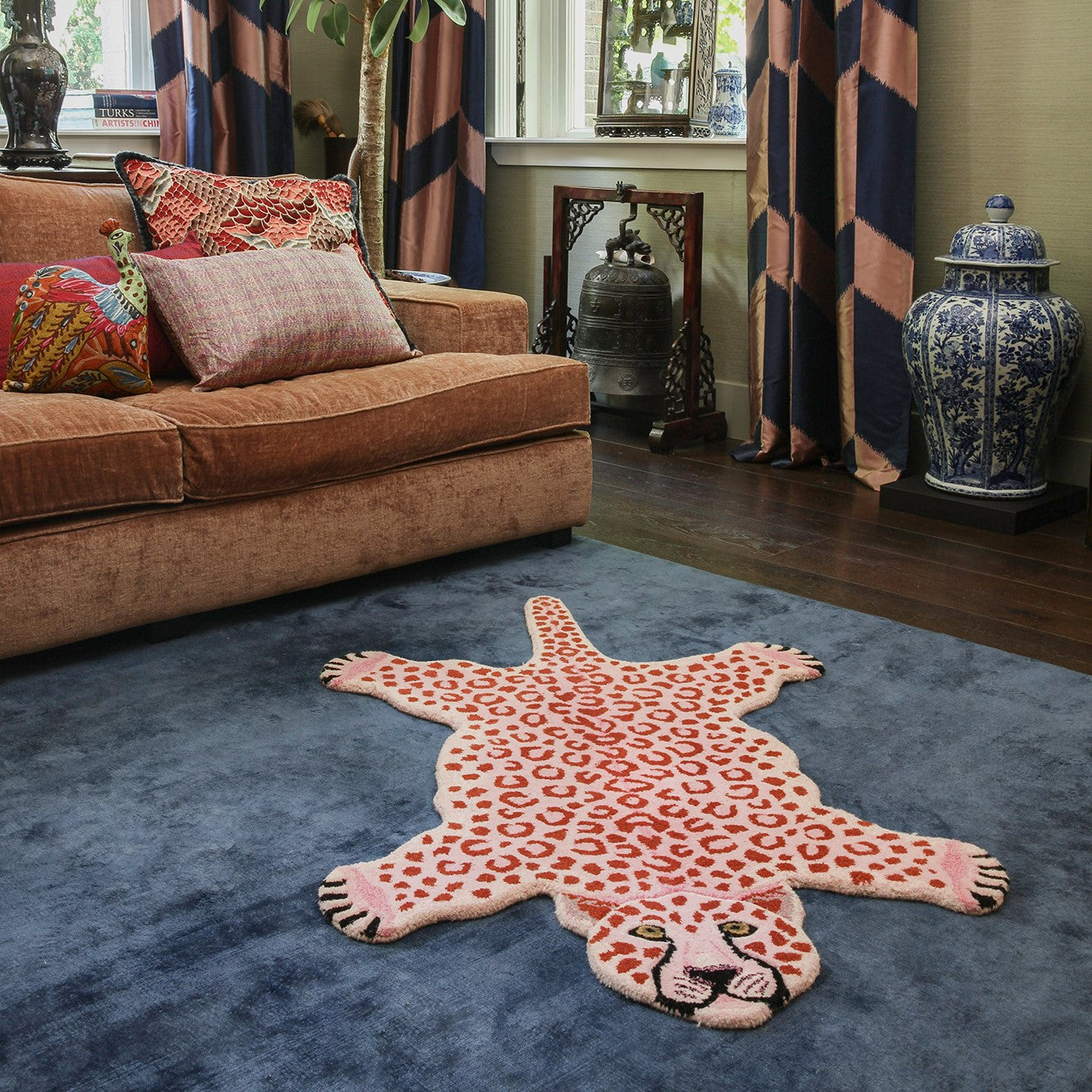 Teppich Pinker Leopard groß