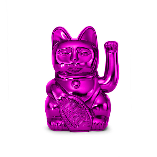 Lucky Cat Shiny Pink Cosmic Edition - Glücksplanet Venus