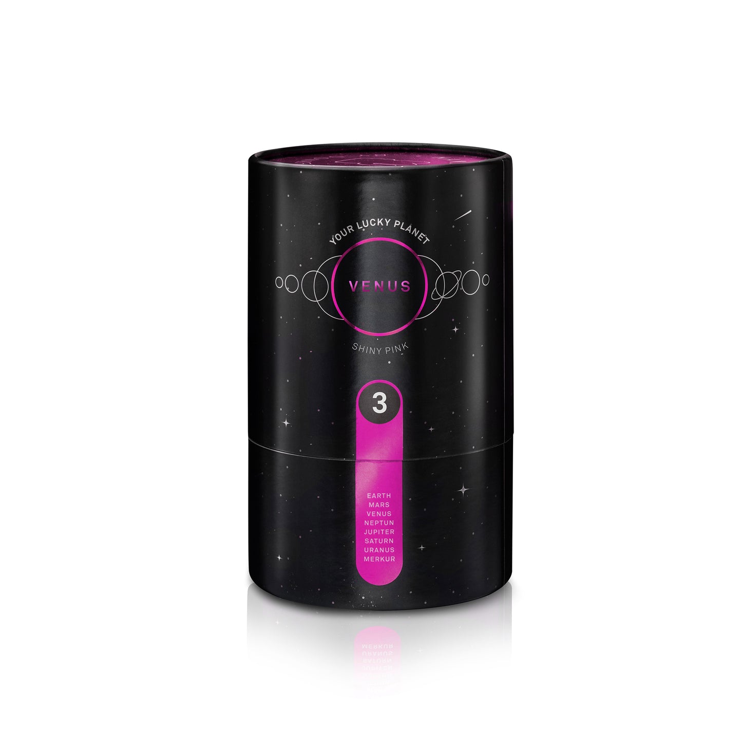 Lucky Cat Shiny Pink Cosmic Edition - Glücksplanet Venus