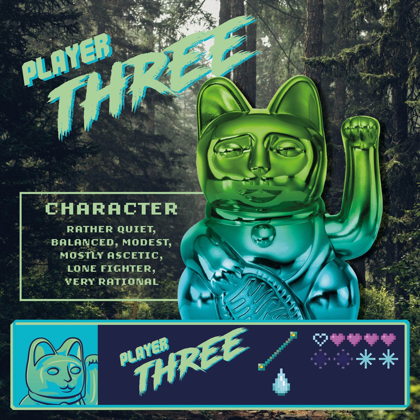 Lucky Cat Gaming Limited Edition - Player Three