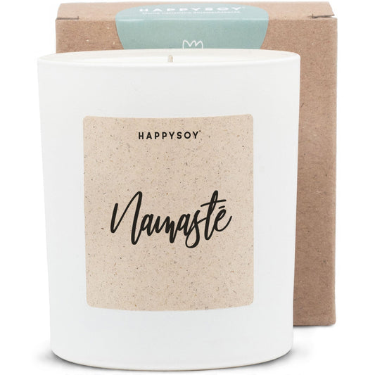 Sojawachskerze Namasté