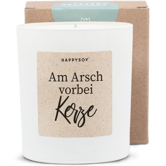 Sojawachskerze Am Arsch vorbei
