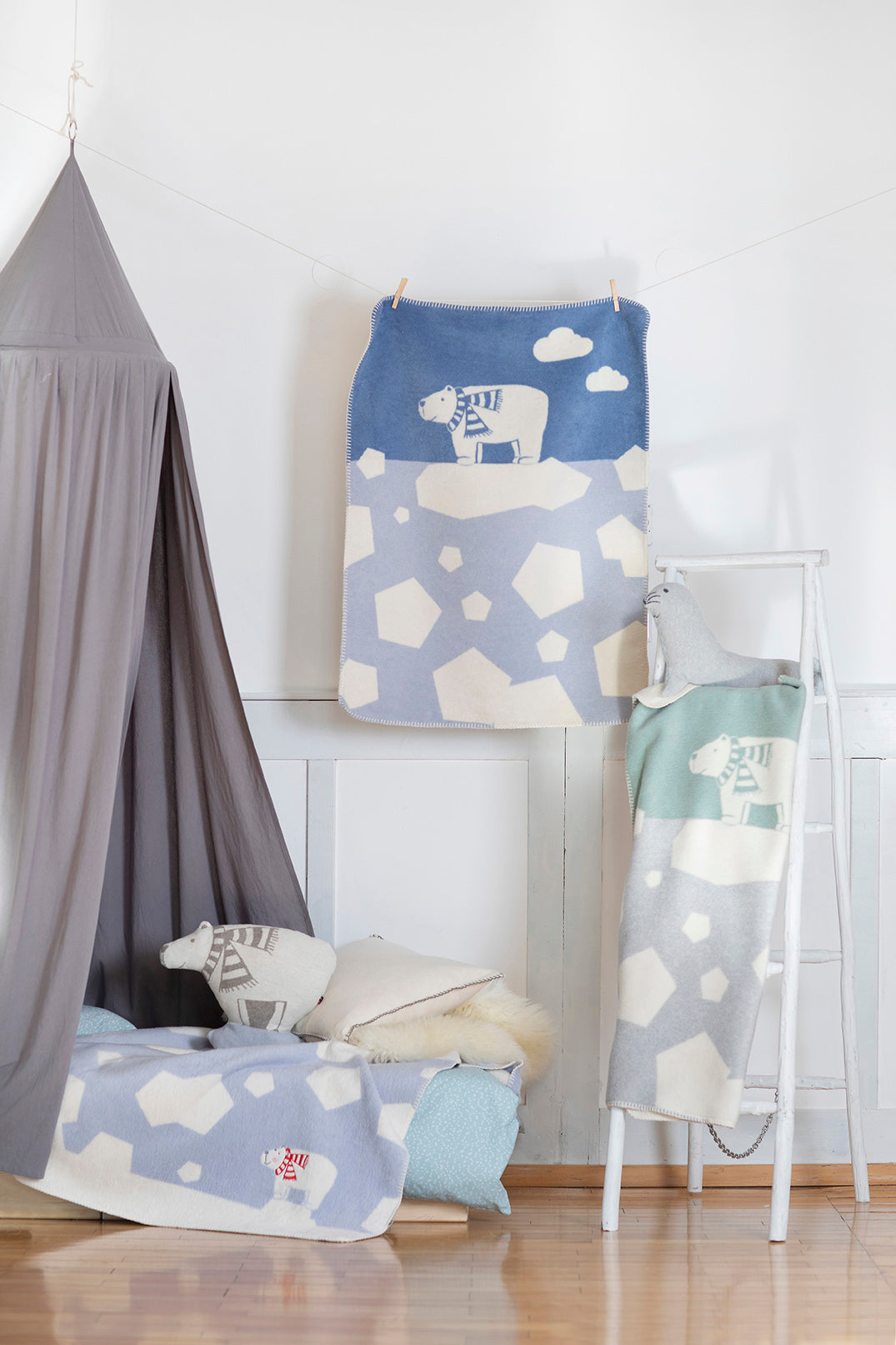 Babydecke Mila Eisbären