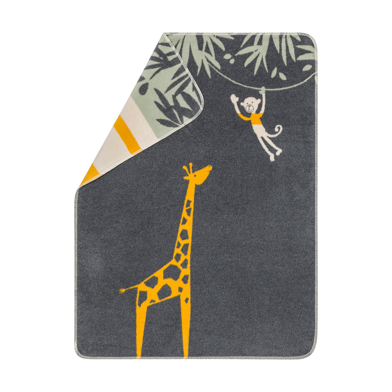 Baumwolldecke Maja Giraffe