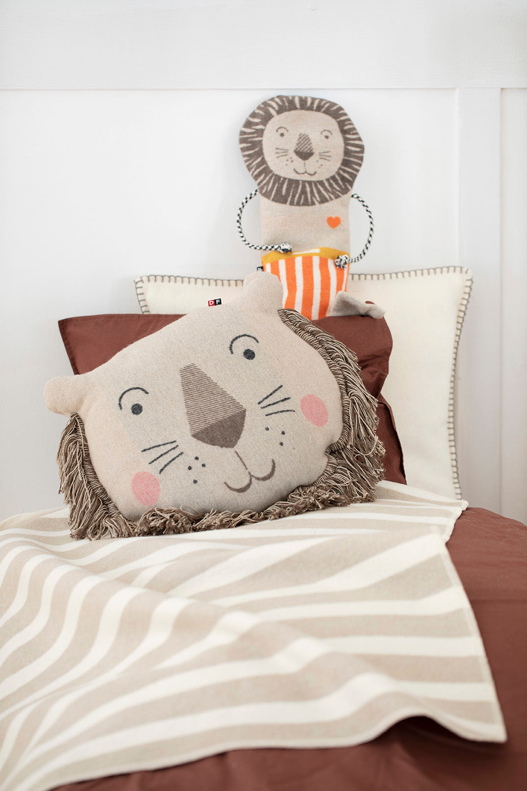 Decke in der Puppe Löwe