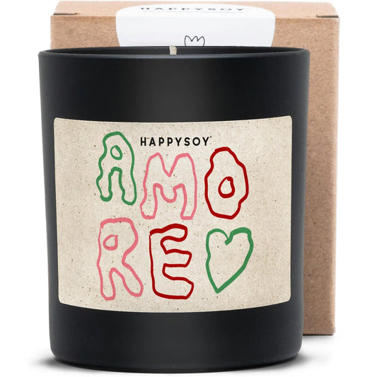 Sojawachskerze AMORE