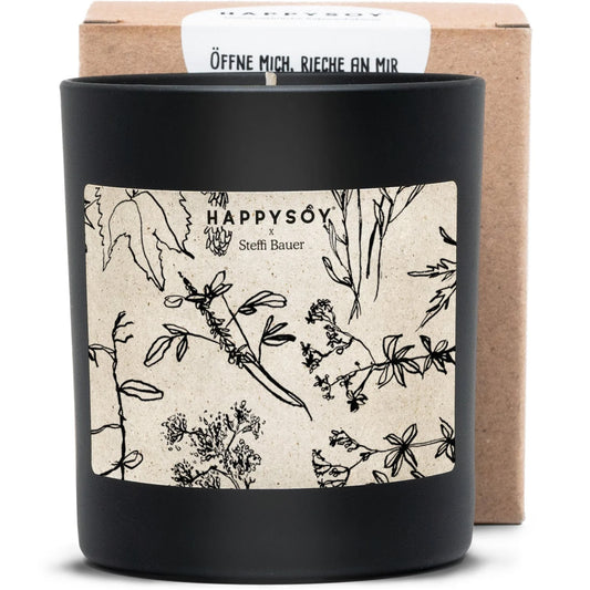 Sojawachskerze Kräuter