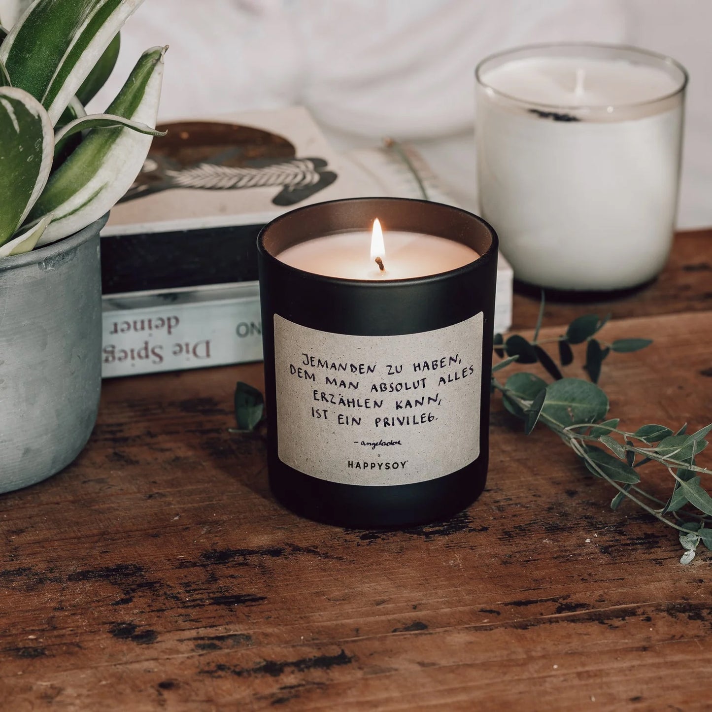 Sojawachskerze Privileg