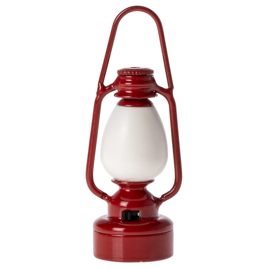 Vintage-Laterne rot