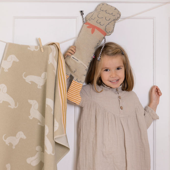 Decke in der Puppe Pudel