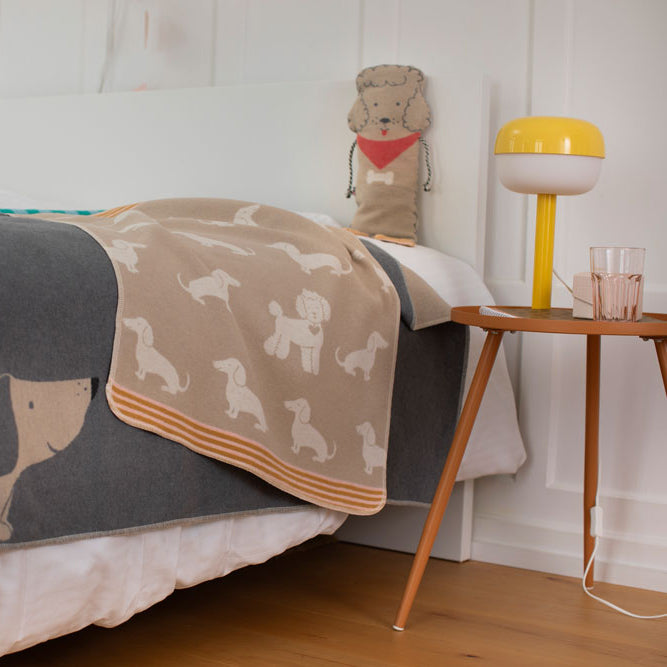 Decke in der Puppe Pudel