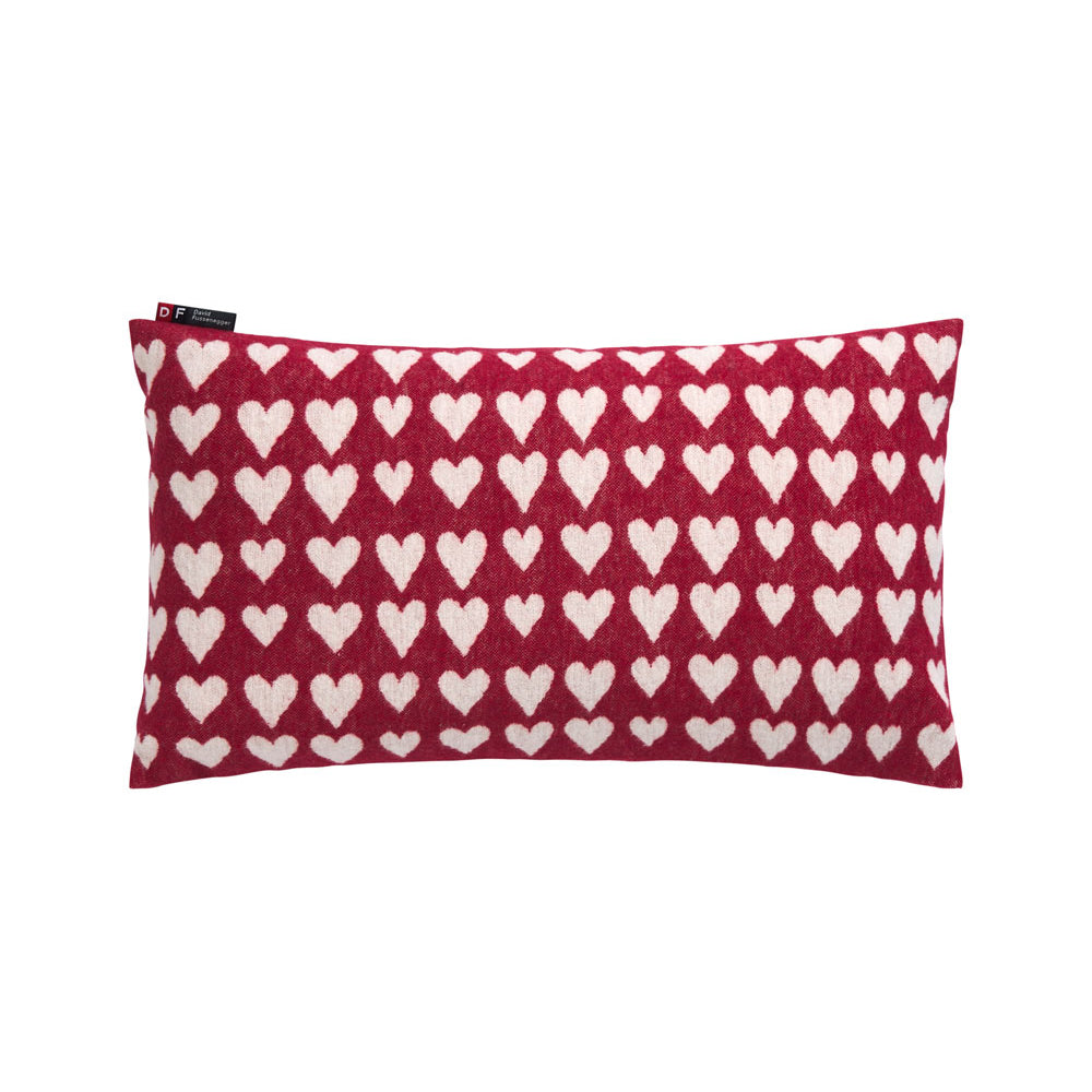 Kissenhülle SILVRETA Herzen