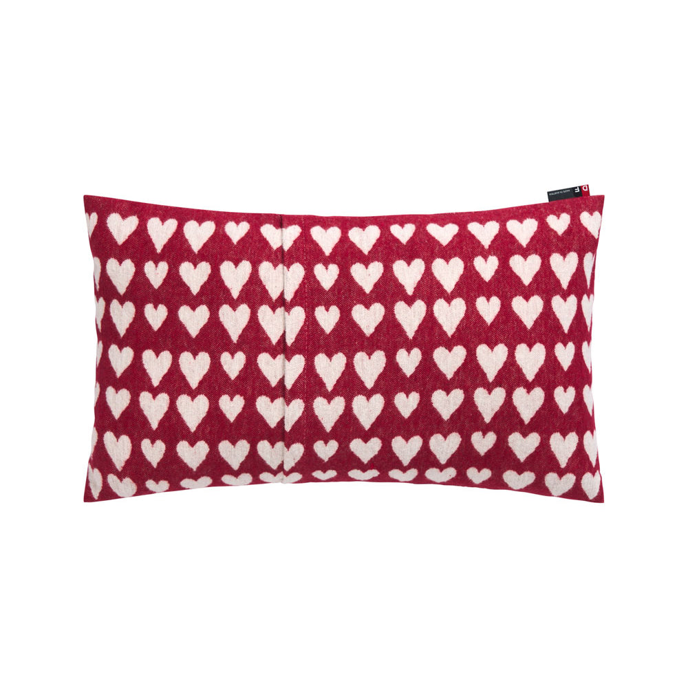 Kissenhülle SILVRETA Herzen
