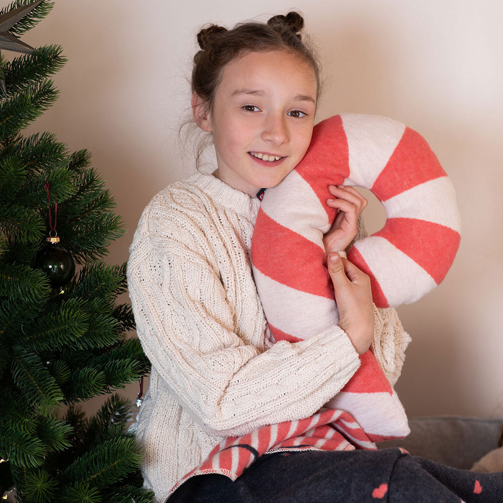 Gefülltes Kissen SILVRETTA Zuckerstange