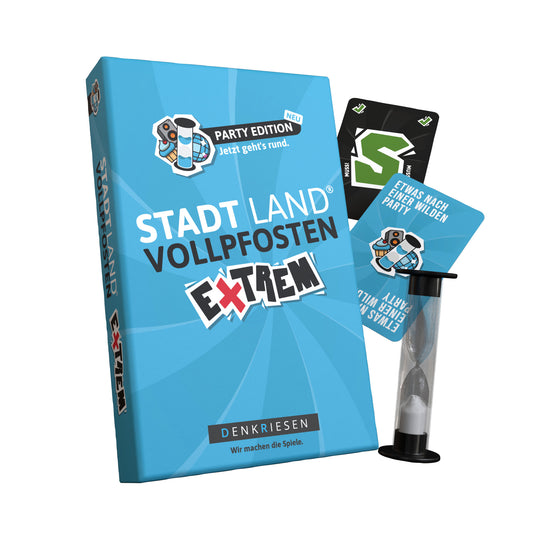 Stadt Land Vollpfosten Extrem - Party