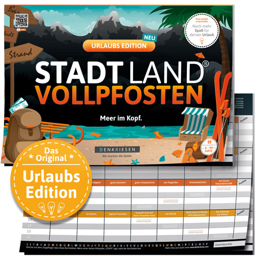Stadt Land Vollpfosten Block - Urlaubsedition