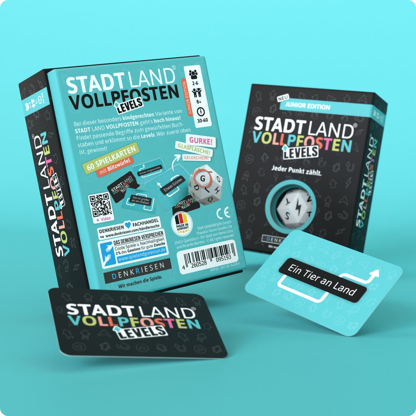 Stadt Land Vollpfosten Levels - Junior