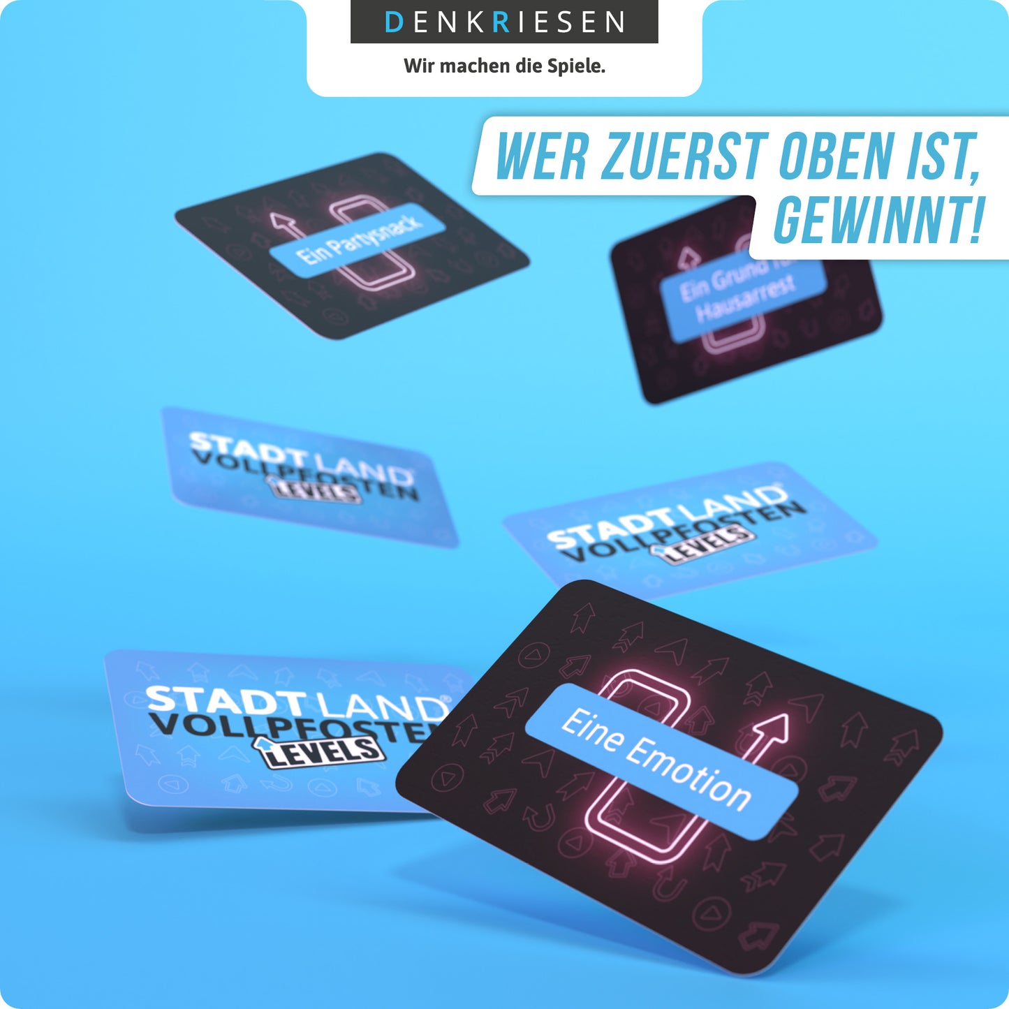 Stadt Land Vollpfosten Levels - Party