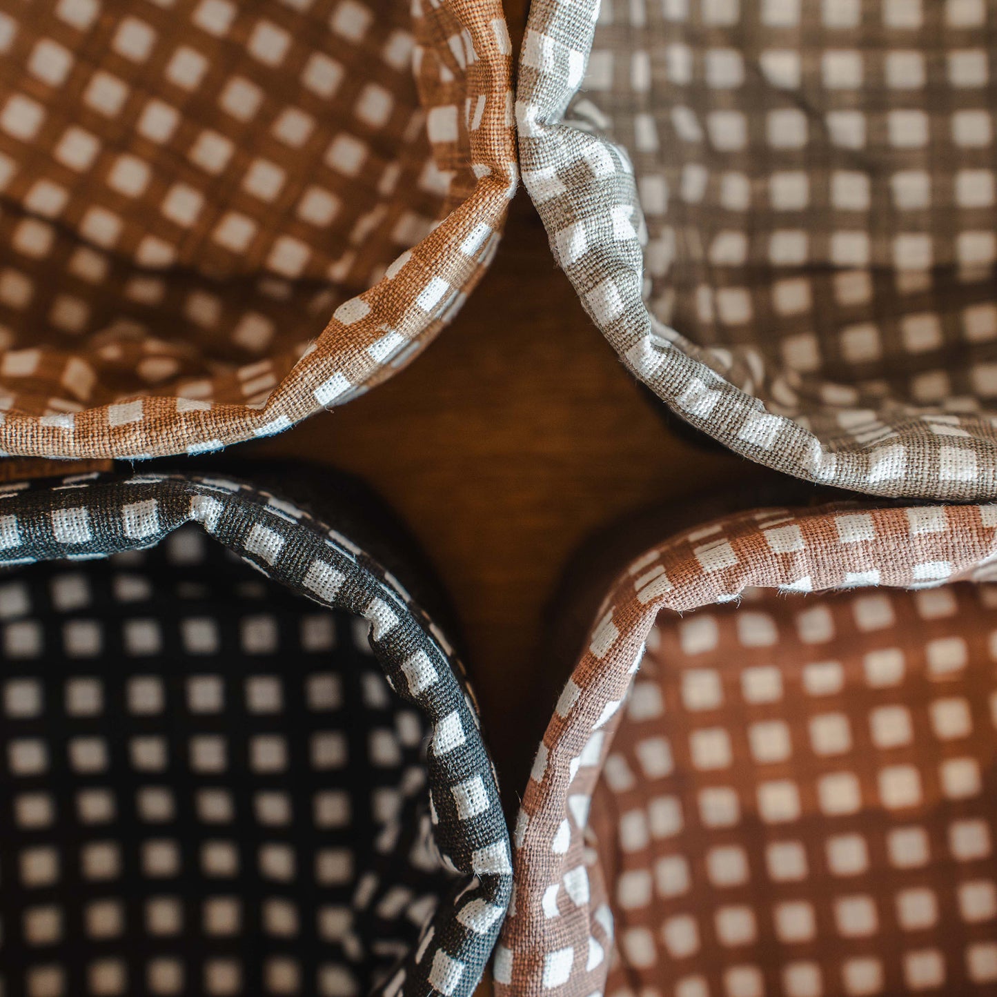 Leinen-Brotkörbchen