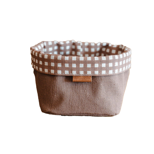 Leinen-Brotkörbchen