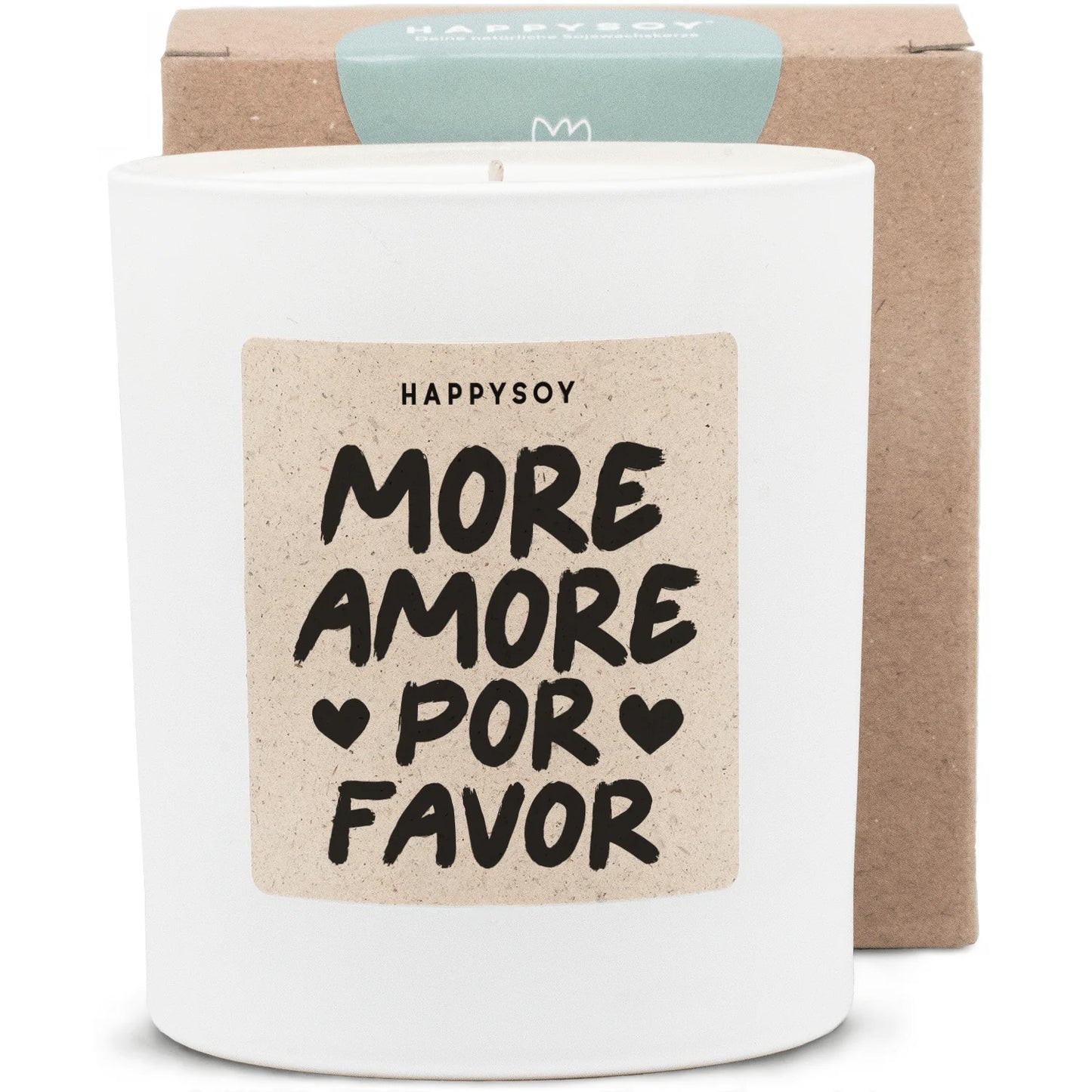 Sojawachskerze More Amore