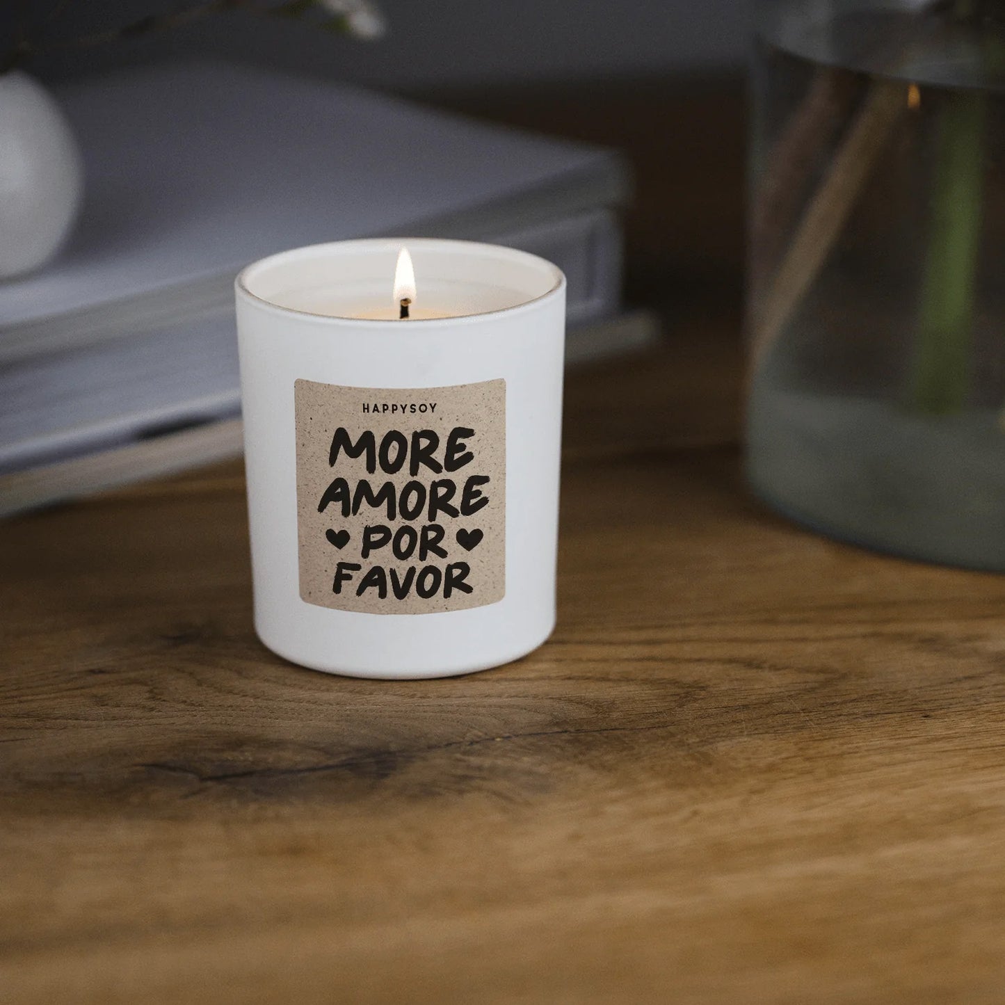 Sojawachskerze More Amore