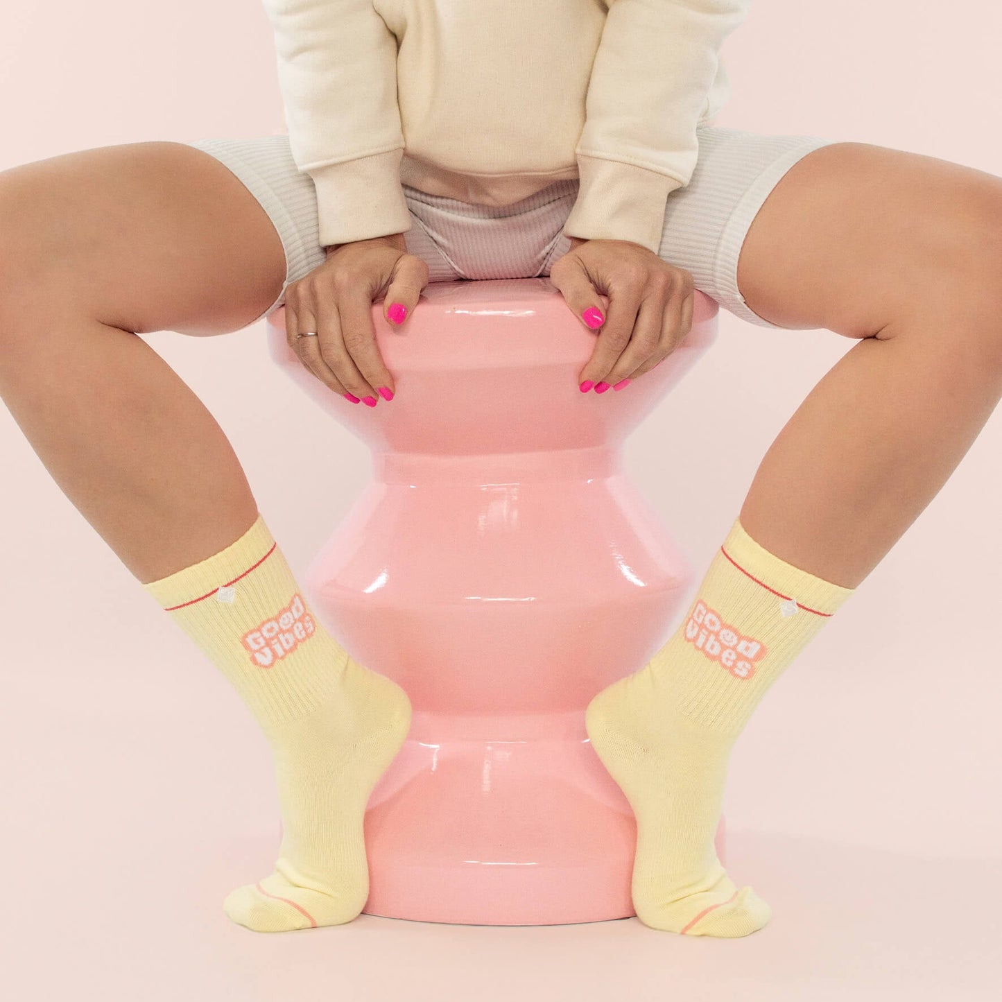 Crew-Socken Good Vibes
