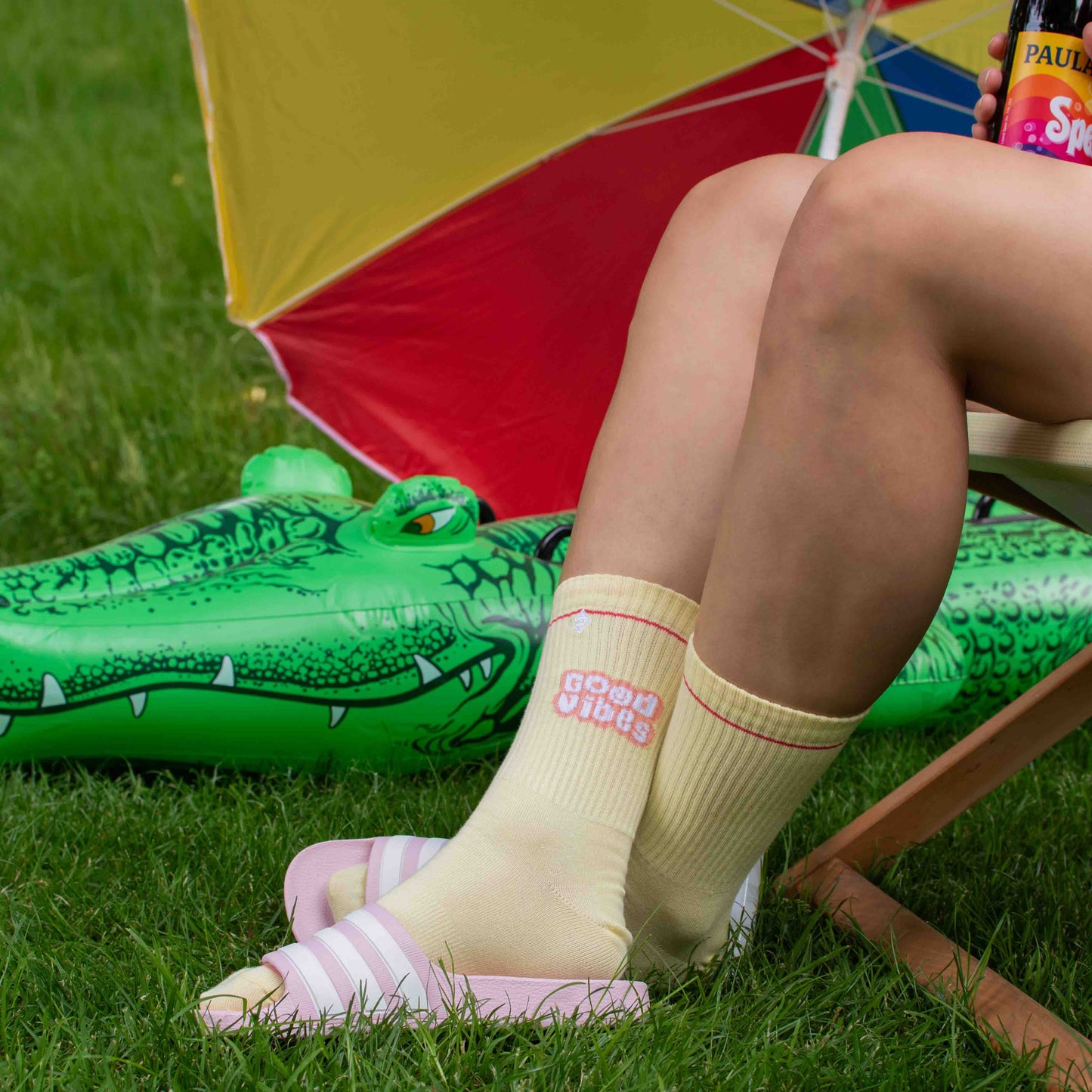 Crew-Socken Good Vibes