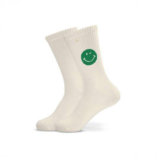 Crew-Socken Green Smile