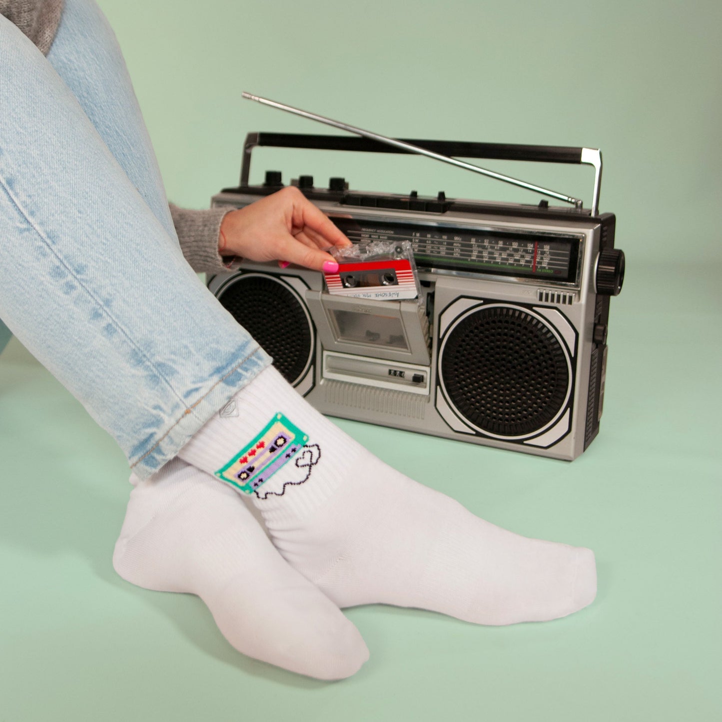 Crew-Socken Love Tape