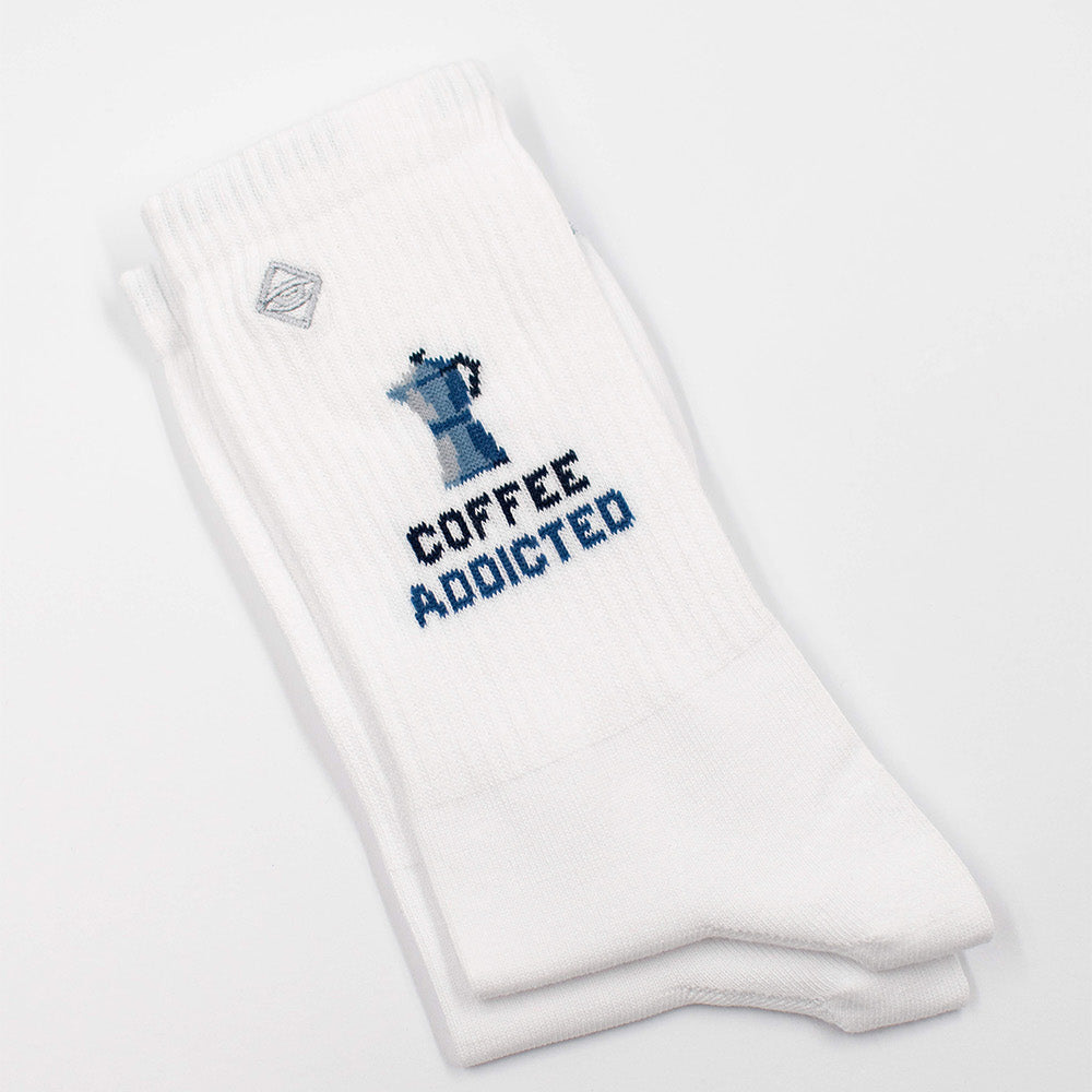 J.Clay Socken Coffee Addicted zusammengelegt