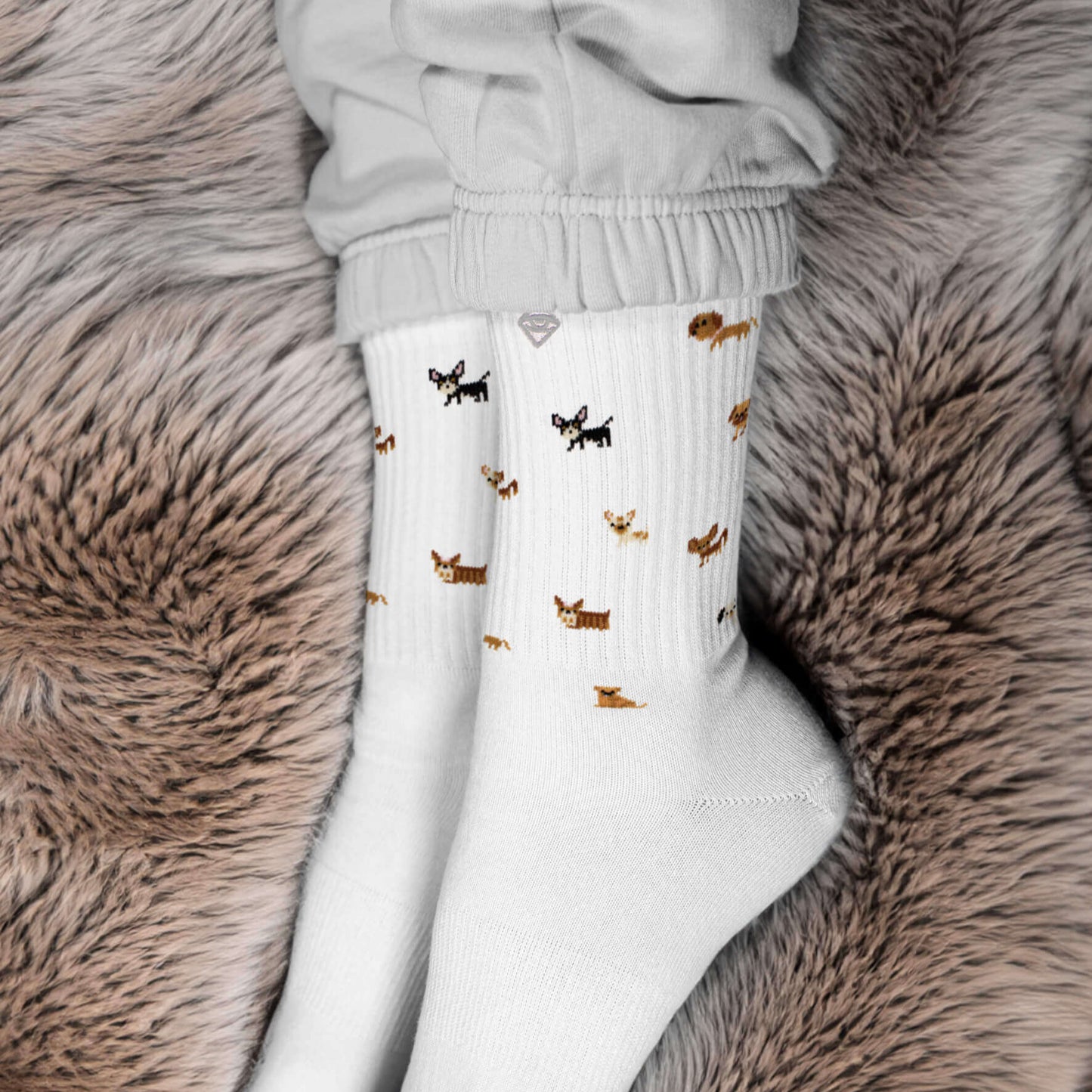 Crew-Socken Doggy