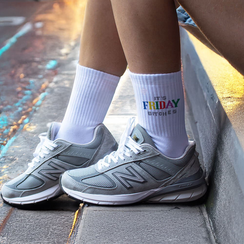 Crew-Socken It's Friday