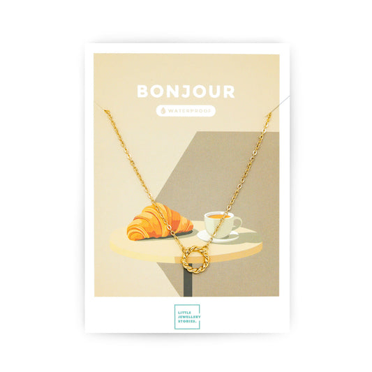 Halskette - Bonjour