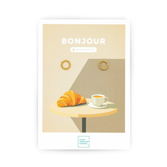 Ohrstecker - Bonjour