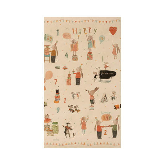 Geschenkpapier-Rolle Happy Day